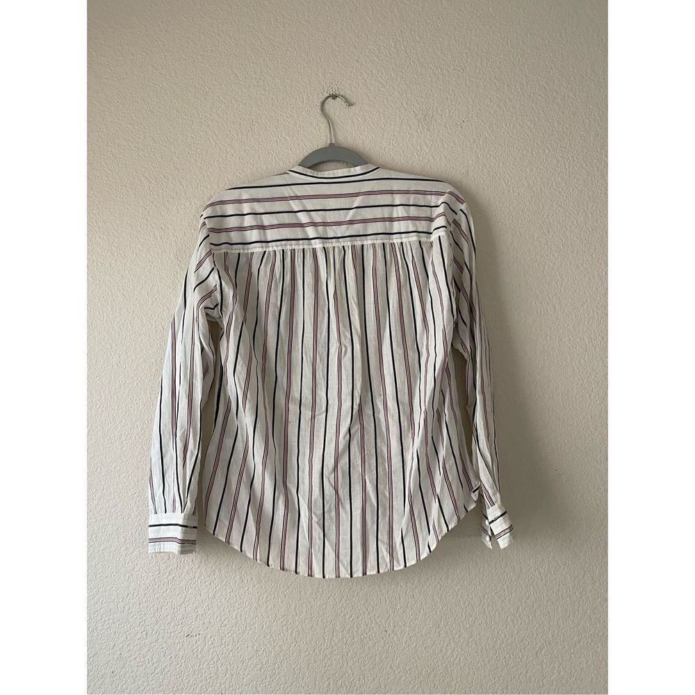 Joie Henley cotton long sleeve striped womens blouse size‎ xs - Picture 2 of 7